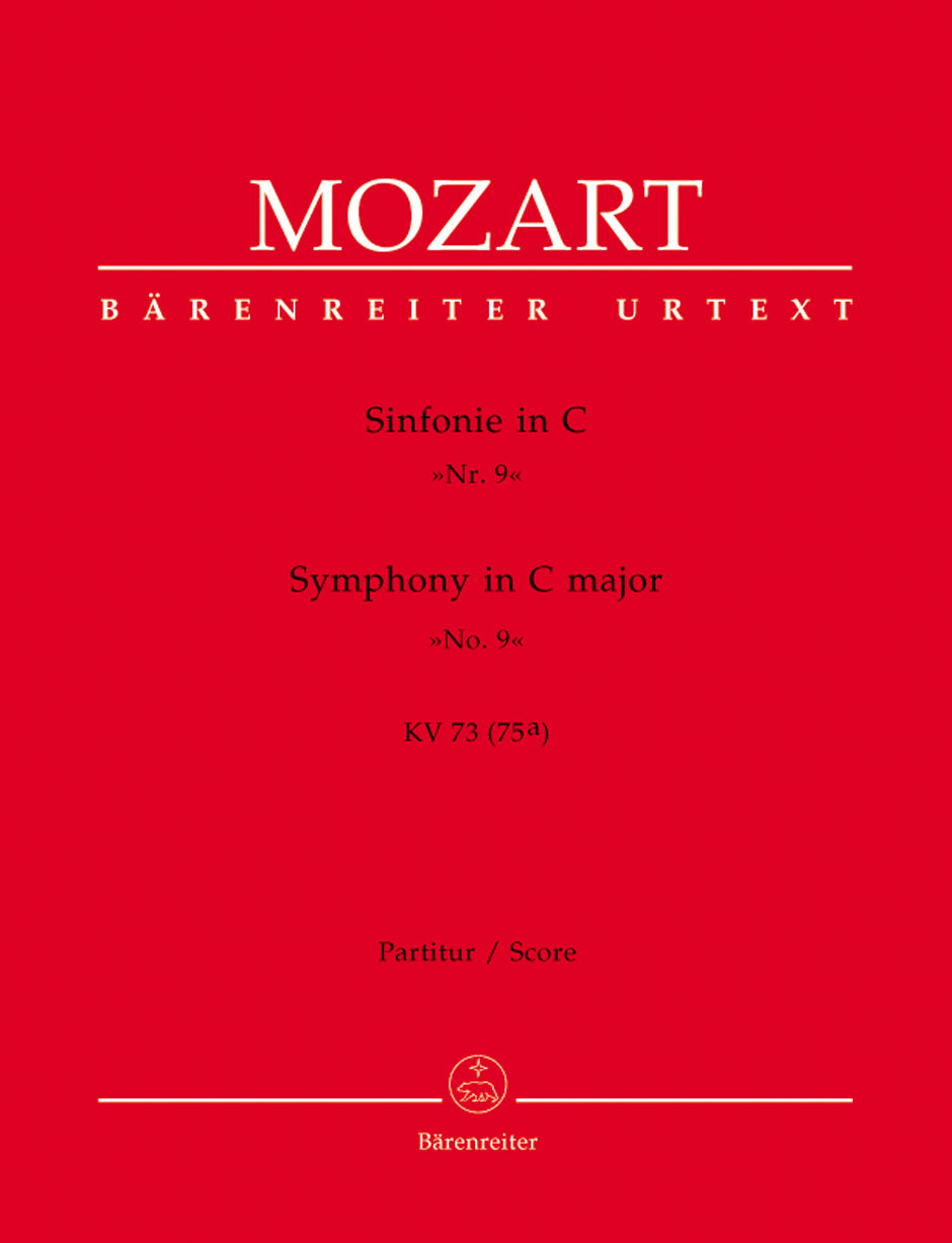 Mozart: Symphony No. 9 in C Major, K. 73 (75a) – Ficks Music