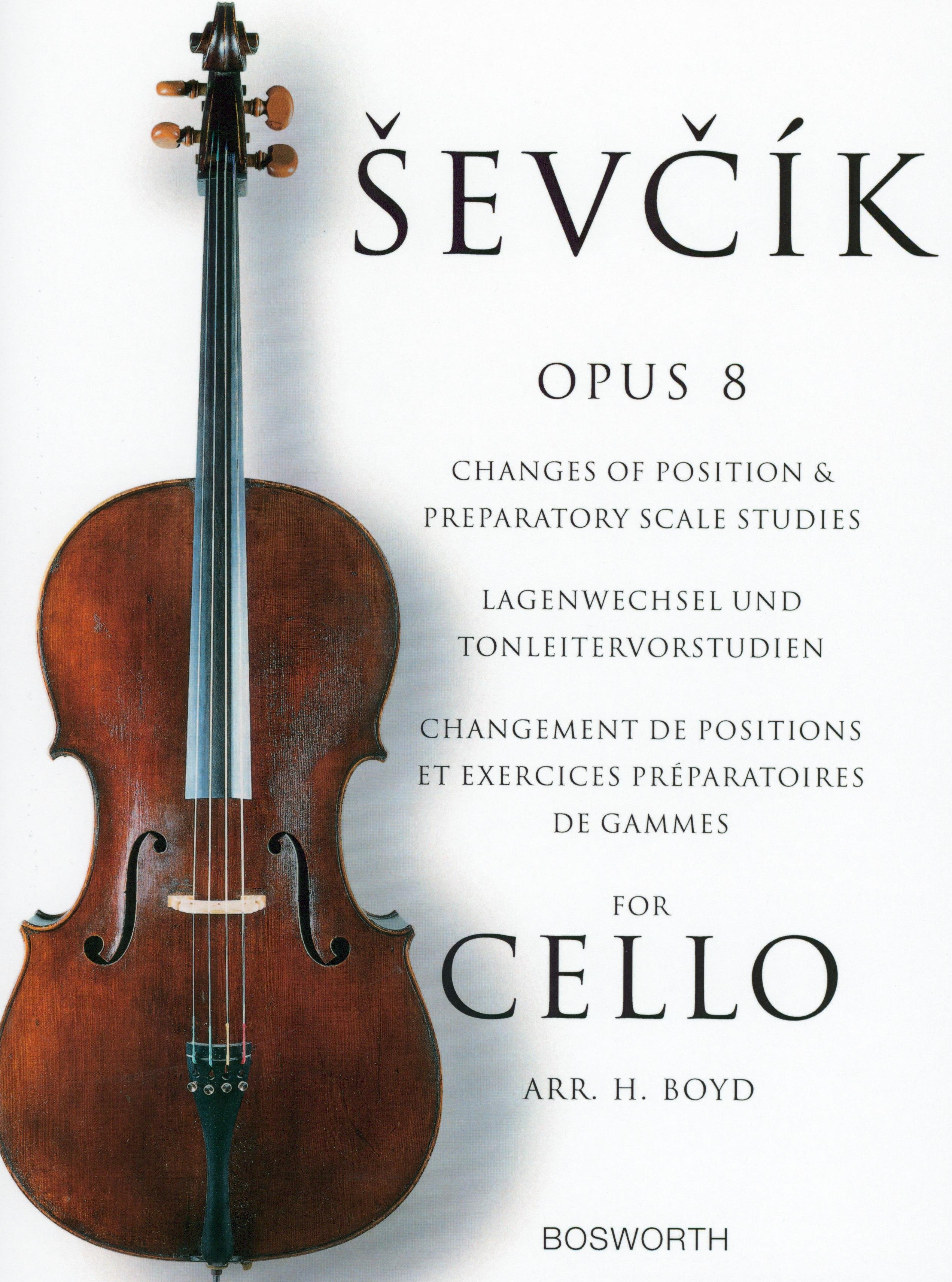 Ševčík: Changes of Position and Preparatory Scale Studies, Op. 8 (arr.