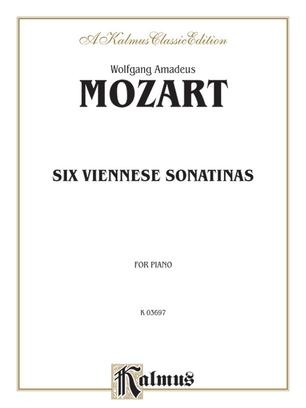 Mozart: 6 Viennese Sonatinas