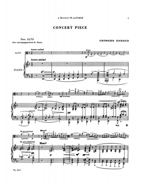 Enesco: Concert Piece