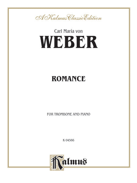 Weber: Romance for Trombone and Piano