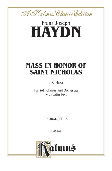 Haydn: Missa Sancti Nicolai, Hob. XXII:6