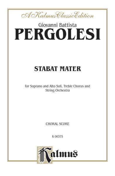 Pergolesi: Stabat Mater