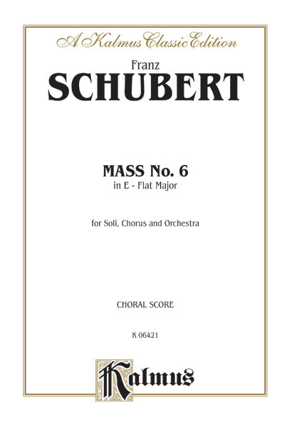 Schubert: Mass in E-flat Major, D 950