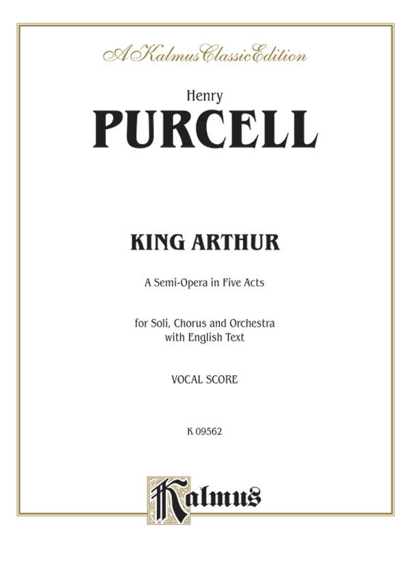 Purcell: King Arthur