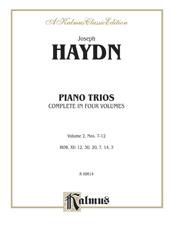 Haydn: Piano Trios - Volume II (Hob. XV: 12, 30, 20, 7, 14, 3)