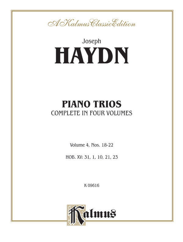 Haydn: Piano Trios - Volume 4 (Hob. XV:31, 1, 10, 21, 23)