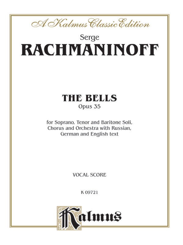 Rachmaninoff: The Bells, Op. 35