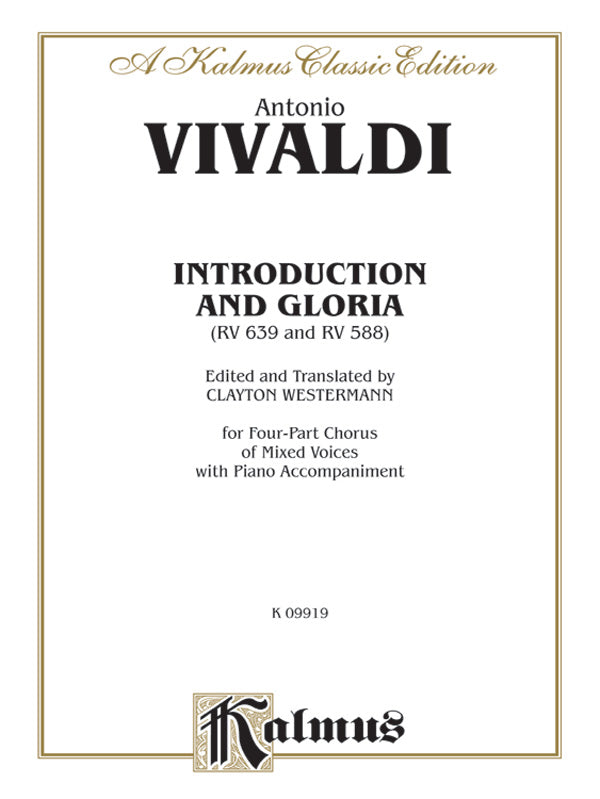 Vivaldi: Introduction and Gloria