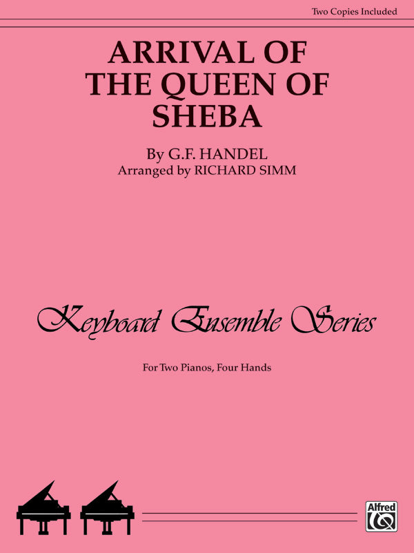 Handel: Arrival of the Queen of Sheba (arr. for 2 pianos)