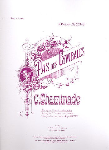 Chaminade: Pas des cymbales, Op. 36, No. 2 (arr. for piano 4-hands)