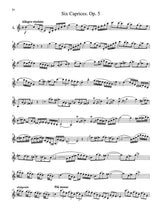 Er. Cavallini: 30 Caprices for Clarinet