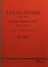 Spohr: String Quintet in G Major, Op. 33, No. 2