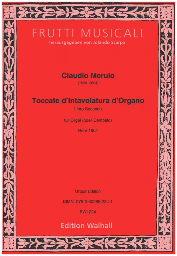 Merulo: Toccate d'Intavolatura d'Organo - Book 2