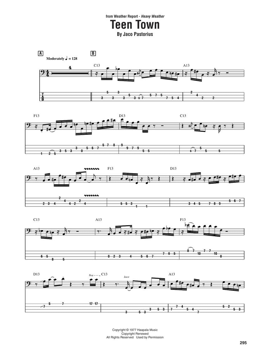 Jaco Pastorius Omnibook