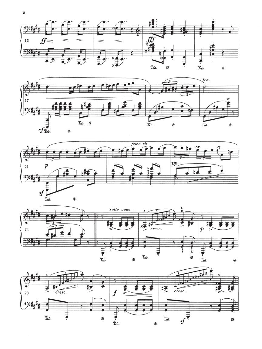 Frédéric Chopin: Polonaise in F-sharp minor, Op.44 Sheet music for Piano  (Solo)