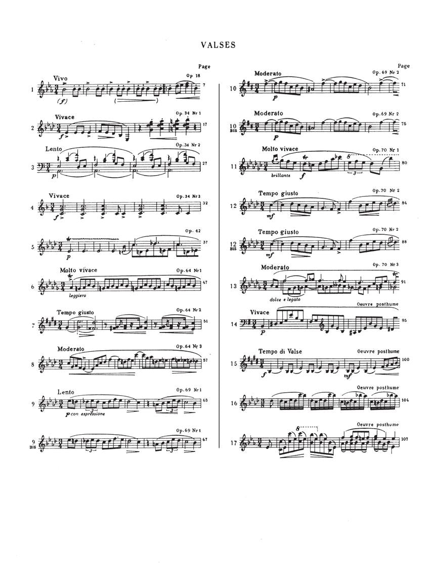 Chopin: Waltzes - Ficks Music