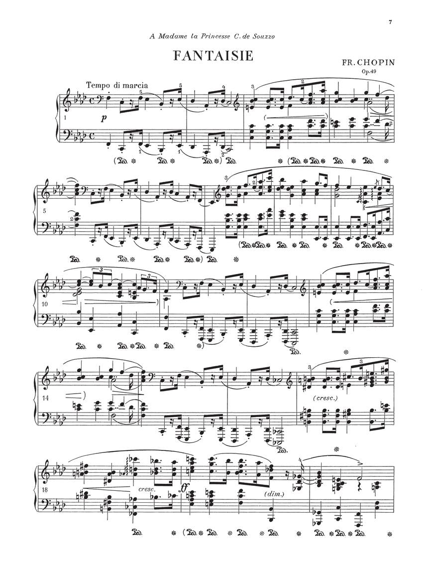 Frédéric Chopin: Berceuse in D-flat major, Op.57 Sheet music for Piano  (Solo)