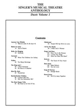 The Singer's Musical Theatre Anthology - Duets - Volume 1