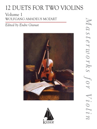 Mozart: 12 Duets for Two Violins – Volume 1