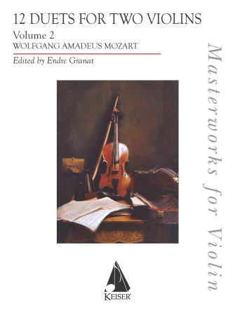 Mozart: 12 Duets for Two Violins – Volume 2