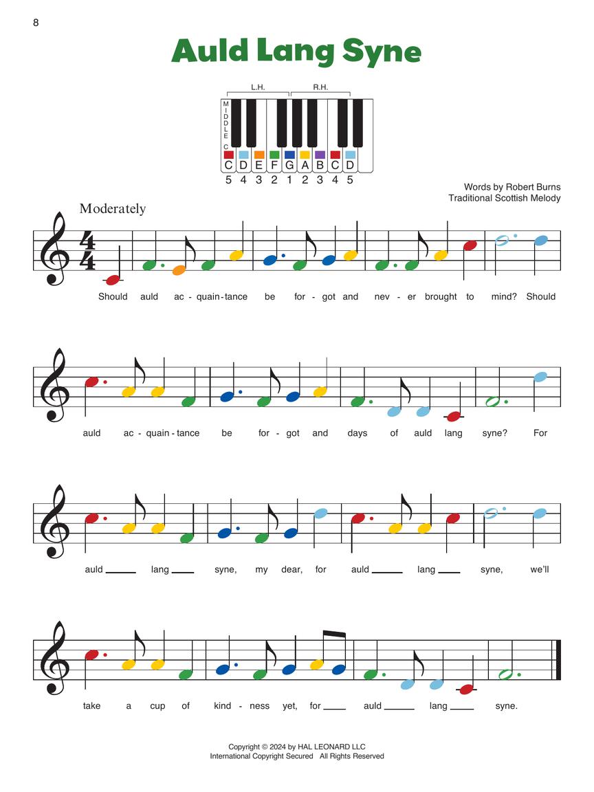 Piano-by-Color: Christmas Carols