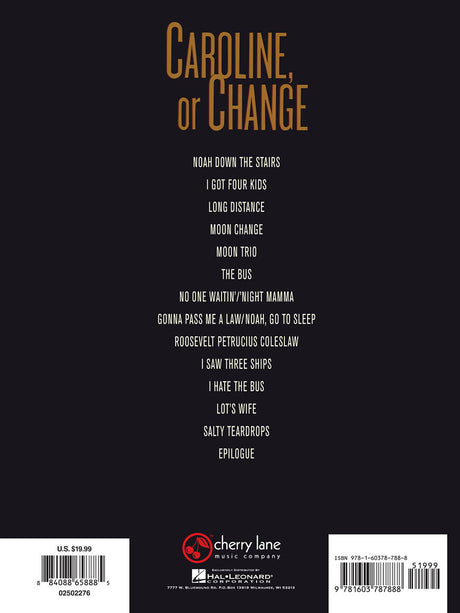 Caroline, or Change - Vocal Selections