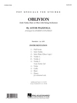 Piazzolla: Oblivion (arr. for violin & string orchestra)