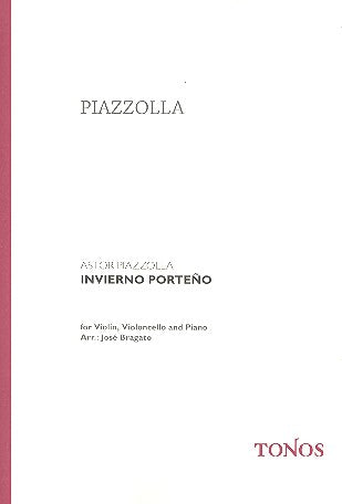 Piazzolla: Invierno Porteño (arr. for piano trio)