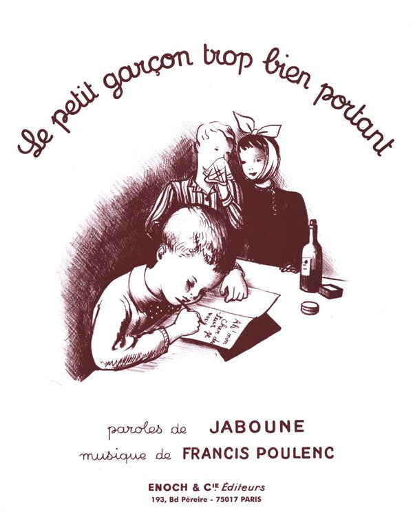 Poulenc: Le Petit Garçon trop bien portant, FP 75, No. 3