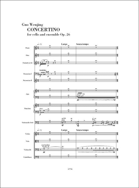 Guo Wenjing: Concertino, Op. 26