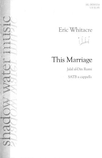 Whitacre: This Marriage