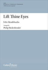 Biedenbender: Lift Thine Eyes (arr. for male choir)