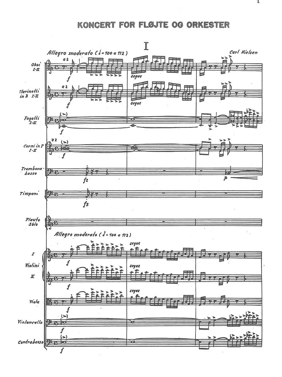 Nielsen: Flute Concerto