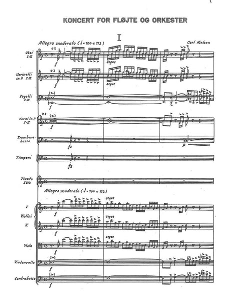 Nielsen: Flute Concerto