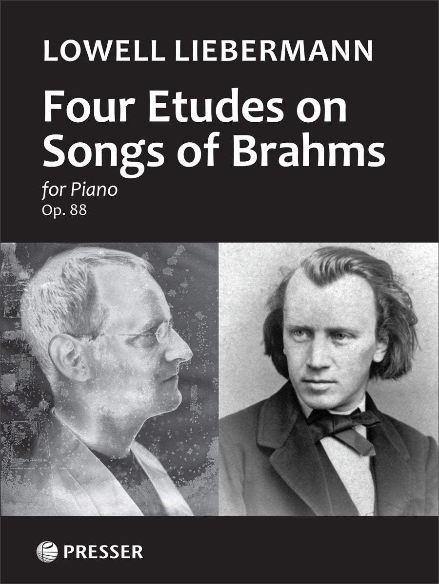 Liebermann: 4 Etudes on Songs of Brahms, Op. 88 – Ficks Music