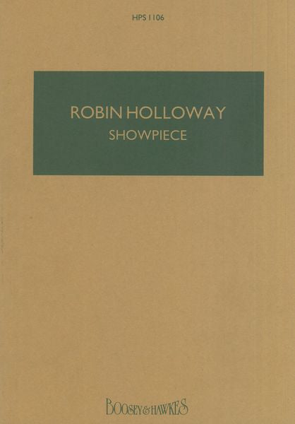 Holloway: Showpiece, Op. 53