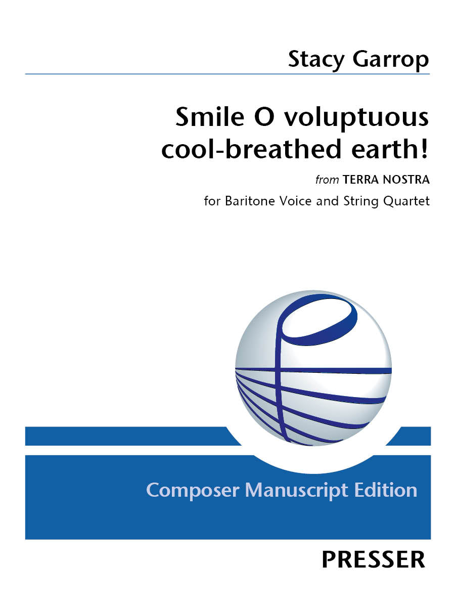 Garrop: Smile O Voluptuous Cool-breathed Earth!