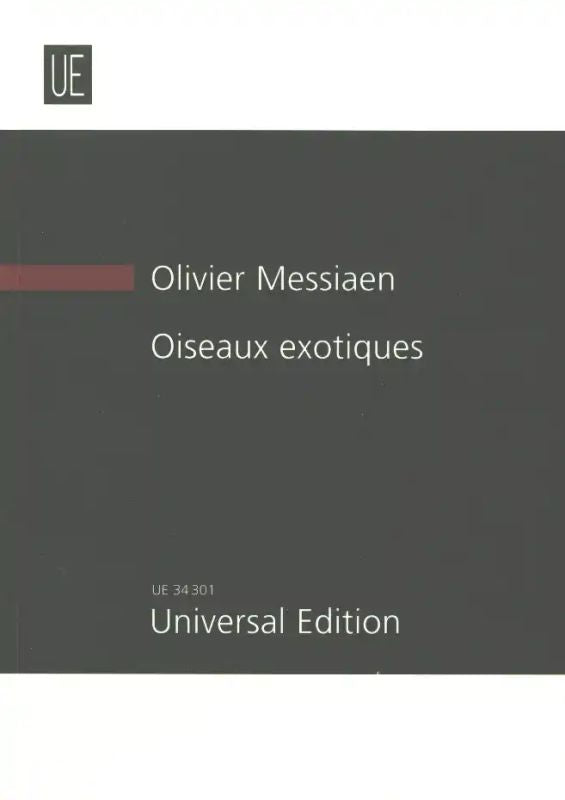 Messiaen: Oiseaux exotiques