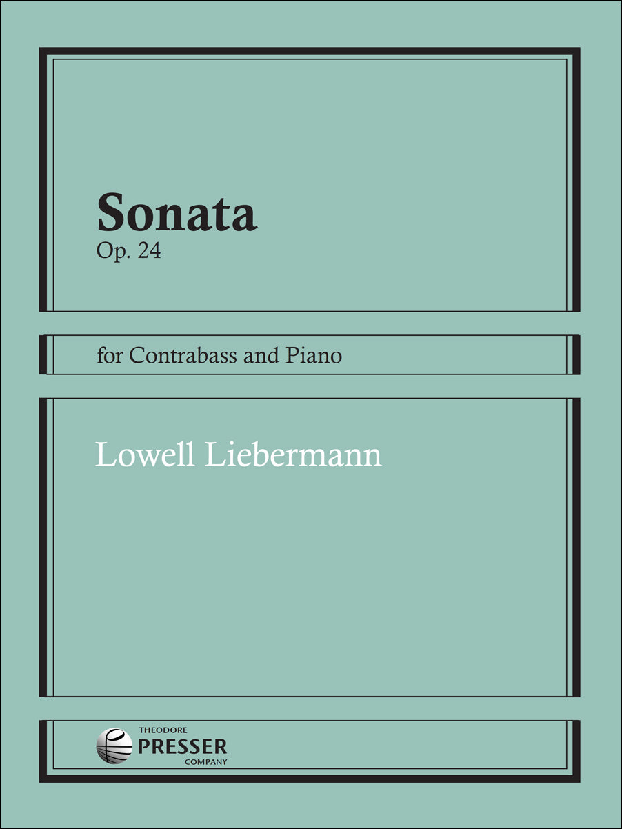 Liebermann: Double Bass Sonata, Op. 24