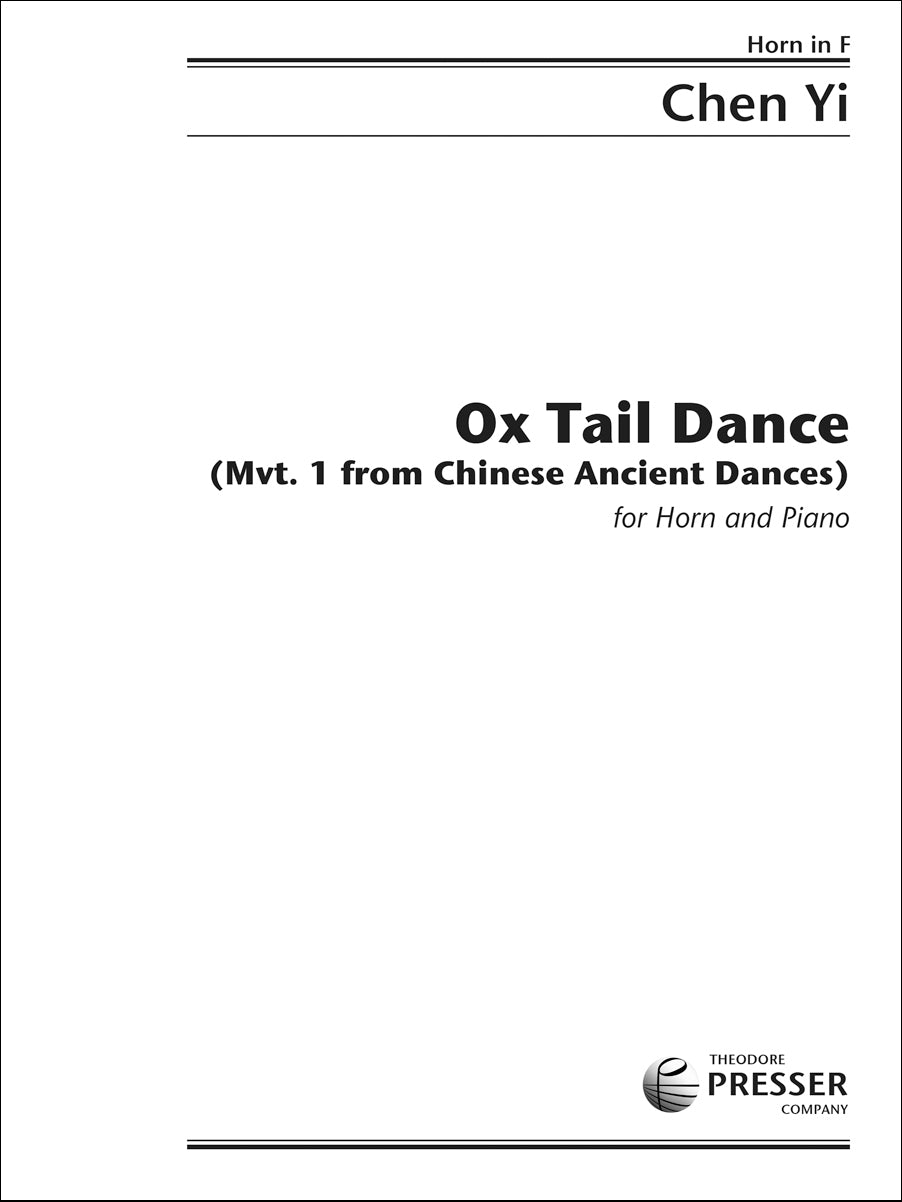 Chen Yi: Ox Tail Dance (arr. for horn & piano)