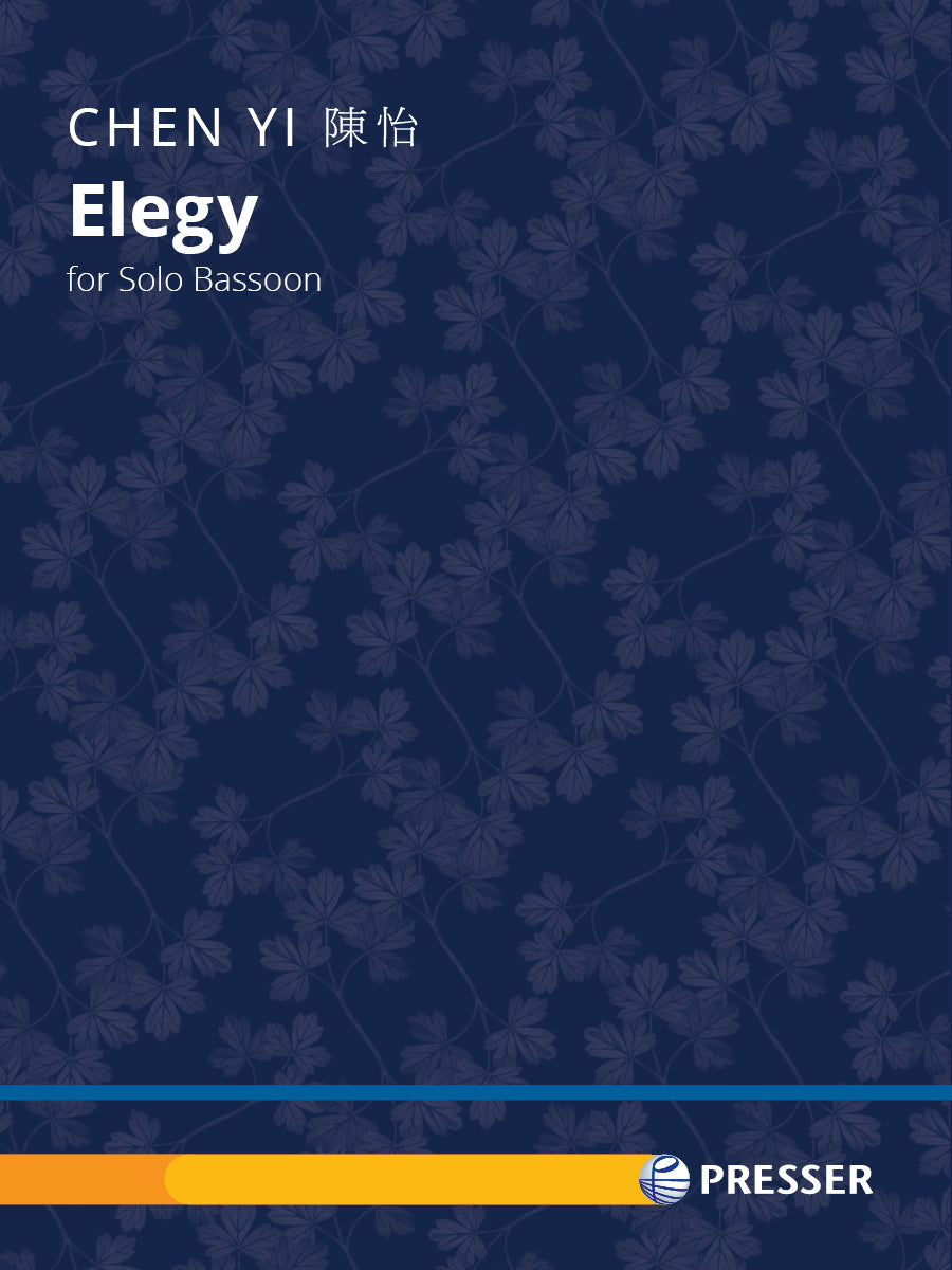 Chen Yi: Elegy (Version for Bassoon)