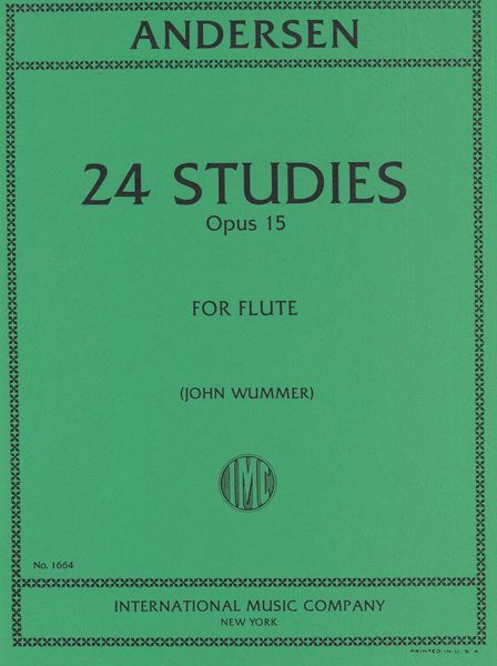 Andersen: 24 Studies, Op. 15