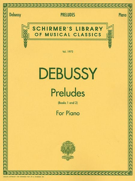 Debussy: Préludes – Books 1 and 2