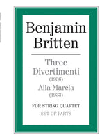 Britten: Three Divertimenti & Alla Marcia