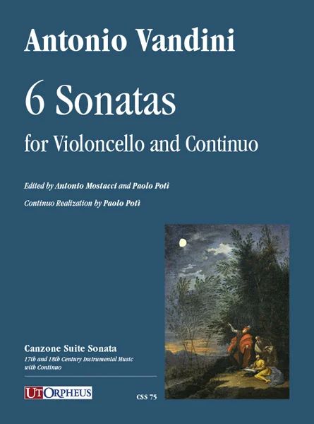 Vandini: 6 Sonatas for Cello and Continuo