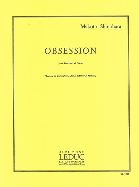 Shinohara: Obsession Pour Hautbois Et Piano