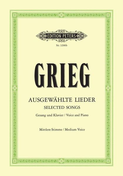 Grieg: Album of 60 Selected Songs