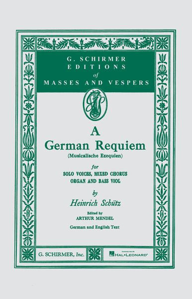 Schütz: Musikalische Exequien