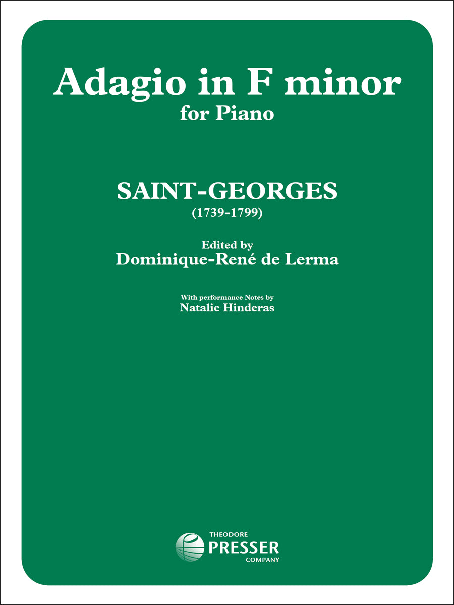 Saint-Georges: Adagio in F Minor